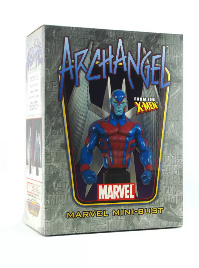 Figura Marvel Comics Arcangel Mini Bust X-Men Designs Bowen