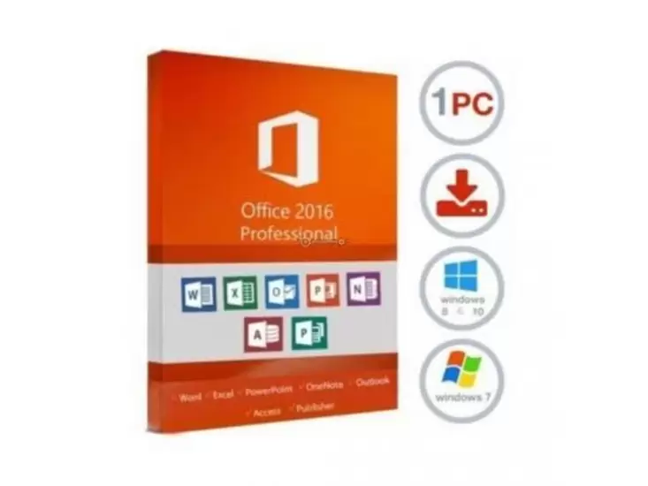 ₡20,000 Microsoft Office 2016 Profesional Plus Original